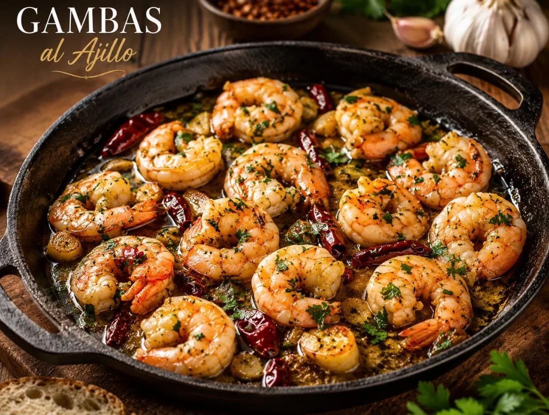 Gambas al ajillo