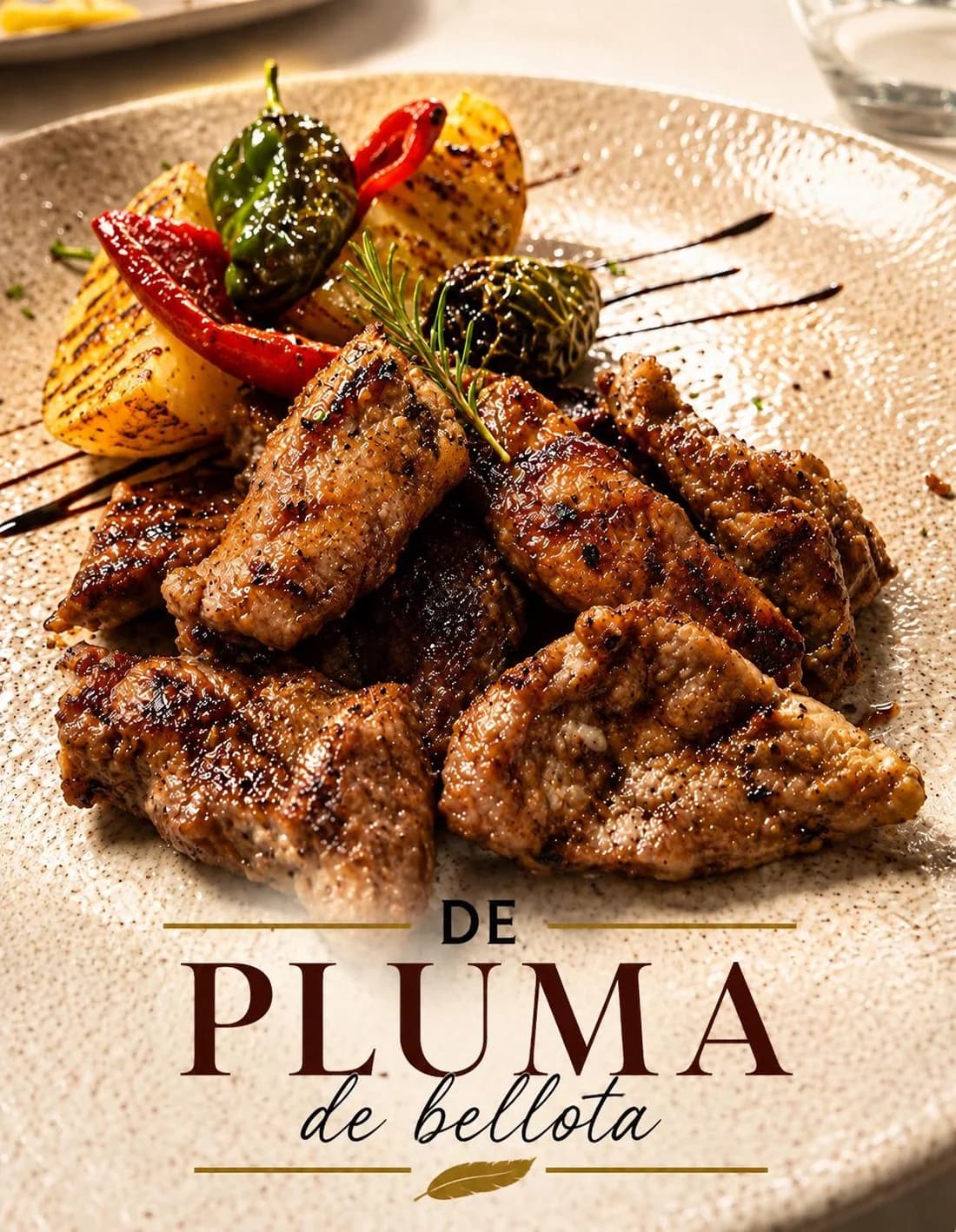 Pluma ibérica de bellota